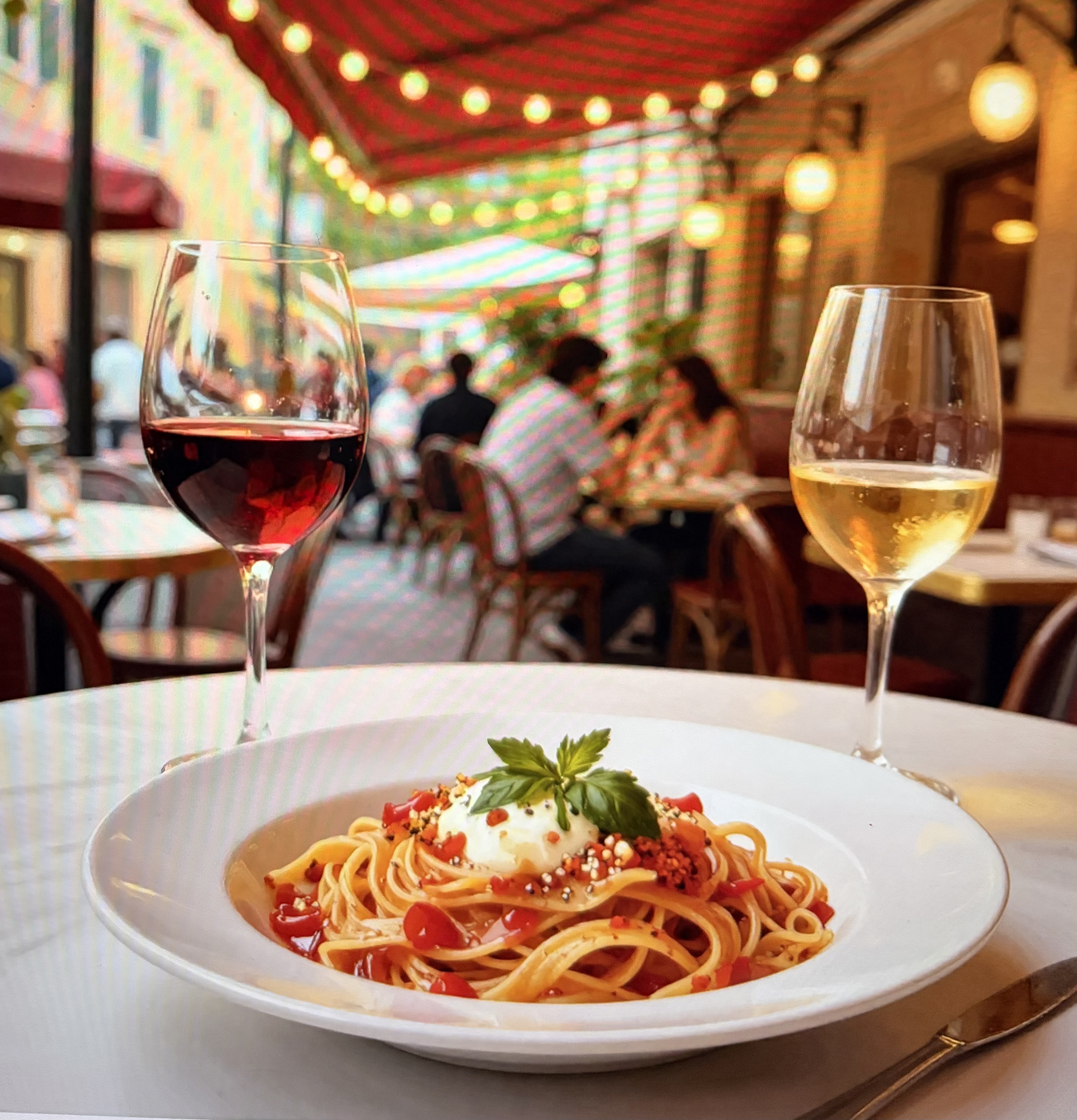Menu pasta